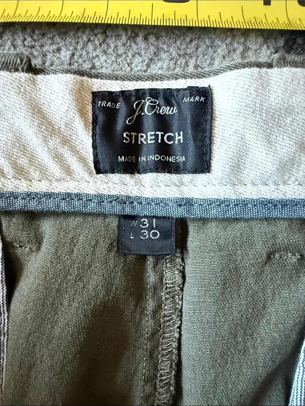 J. Crew Olive Chino Pants